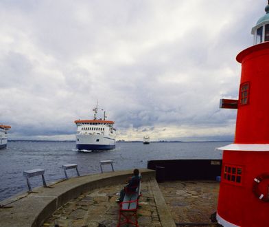 Statek z Gdańska osiadł na mieliźnie w cieśninie Sund. Zboczył z kursu