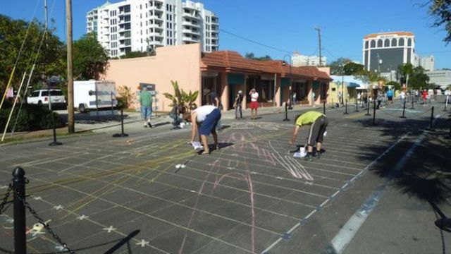 Jak powstają superrealistyczne, trójwymiarowe rysunki uliczne? 1