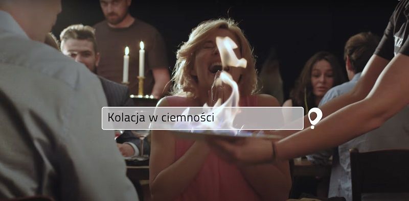 Kolacja w Ciemności