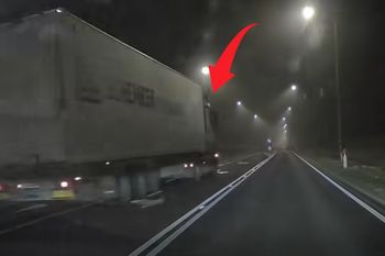 Ponad 100 tys. wyświetleń. Kierowca ciężarówki nawet się nie wahał