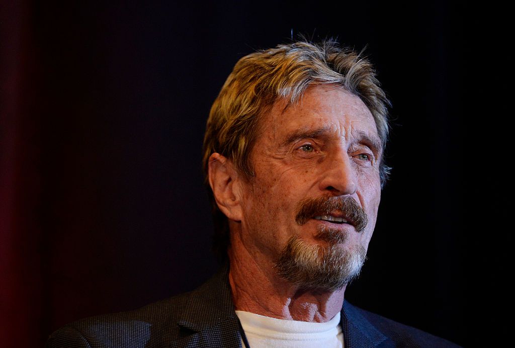 John McAfee /fot. GettyImages