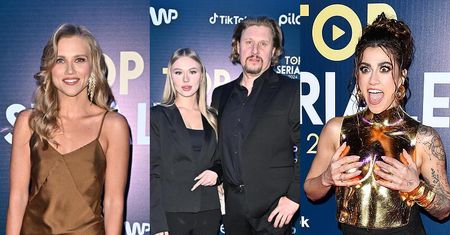 Gwiazdy na gali Top Seriale 2024: Elegancka Agnieszka Kaczorowska, Andrzej Nejman z córką i Maja Hyży w złotej ZBROI (ZDJĘCIA)