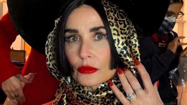 Demi Moore pokazała ciało w cętkowanym bikini 