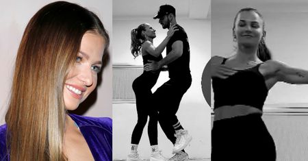 Anna Lewandowska chwali się postępami w bachacie, WYWIJAJĄC u boku przystojnego trenera (FOTO)