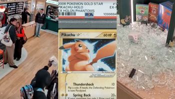 Napad na sklep z Pokémonami. W środku było 40 osób