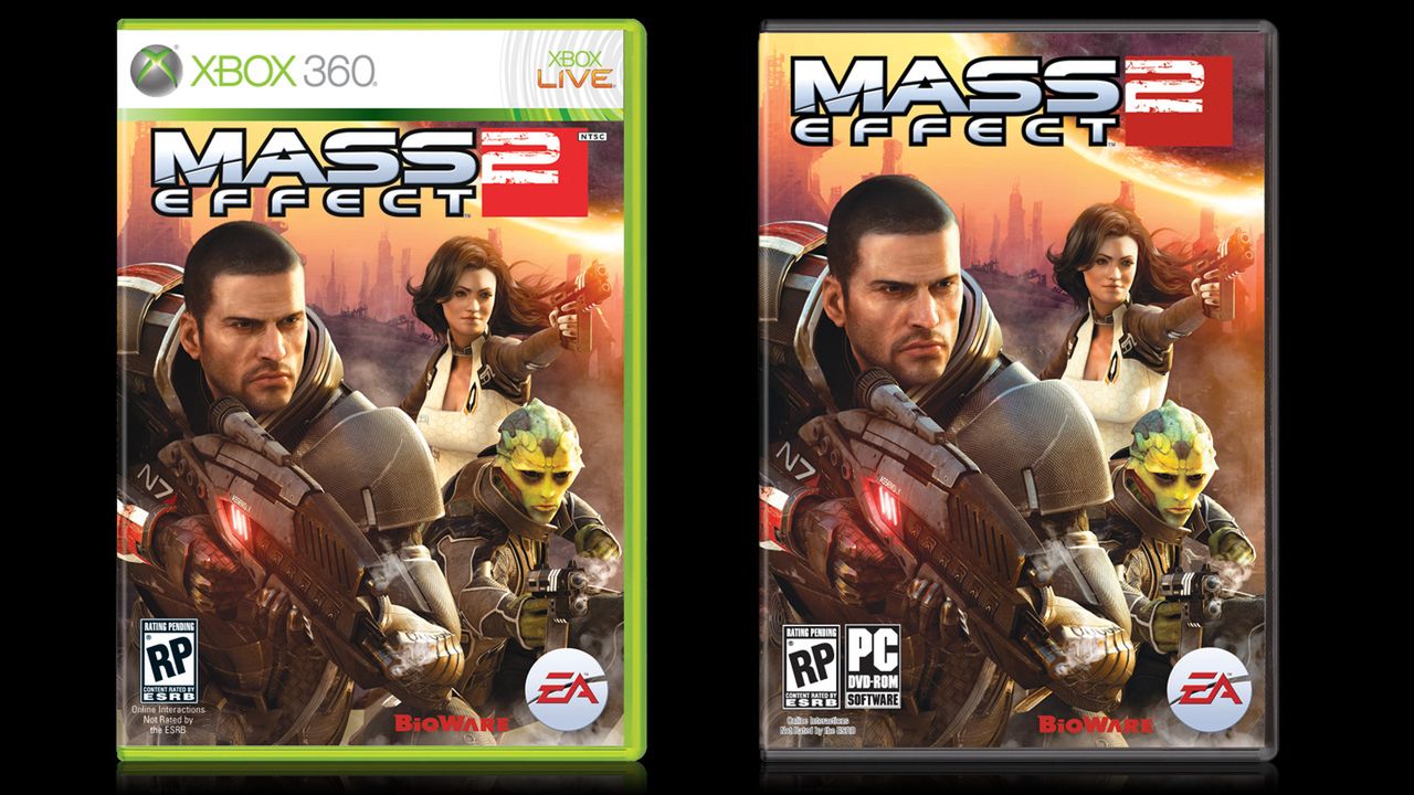 Okładka Mass Effect 2 jest... no cóż. Jest. 2