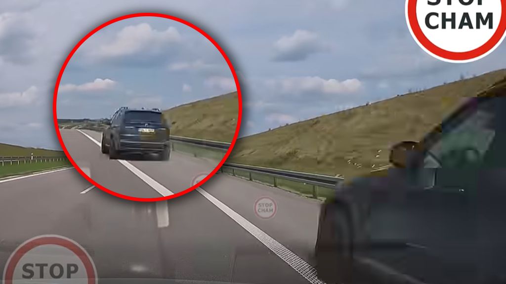 Karygodne zachowanie kierowcy BMW