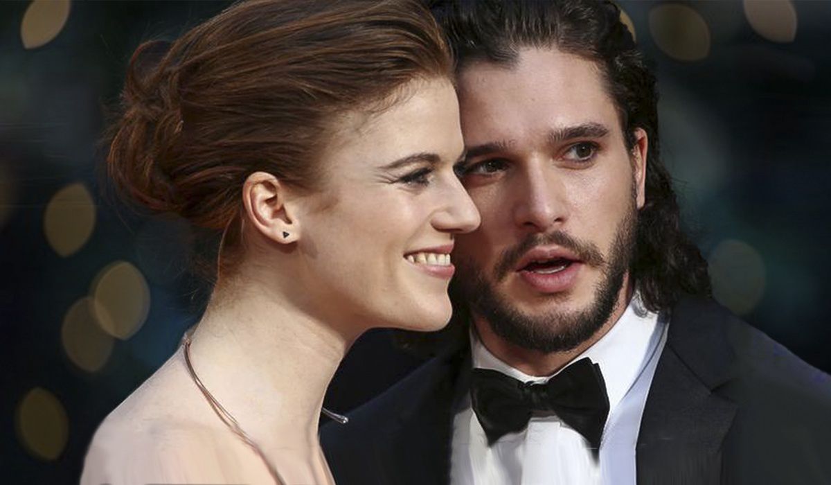 Rose Leslie i Kit Harington 