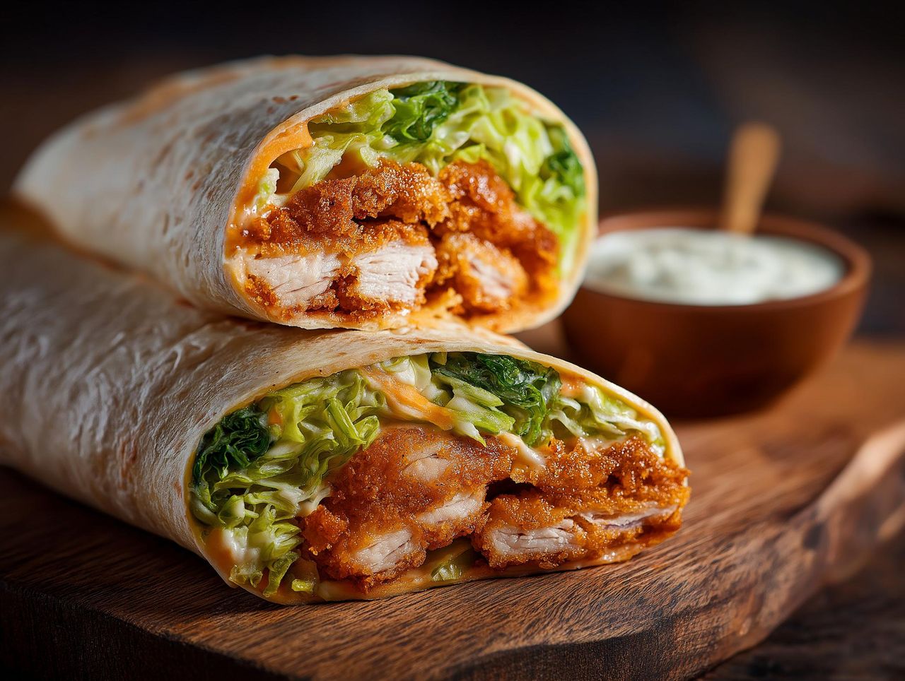 Crispy chicken wrap - chrupiąca przekąska rodem z fast fooda. Zrób ją sam w domu