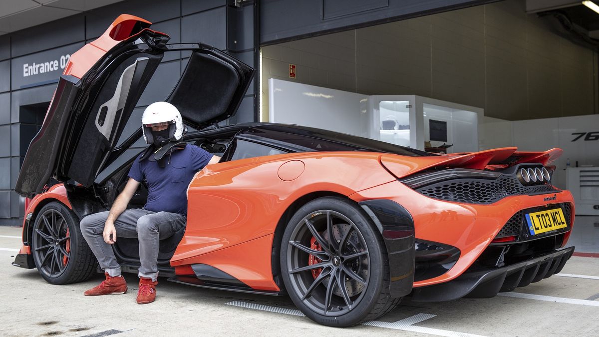 McLaren 765LT pierwsza jazda Silverstone