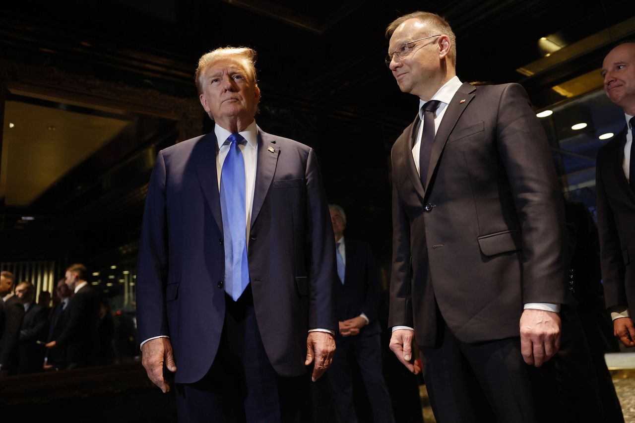 Prezydent Polski Andrzej Duda zawsze chwalił sobie relacje z prezydentem elektem Donaldem Trumpem 