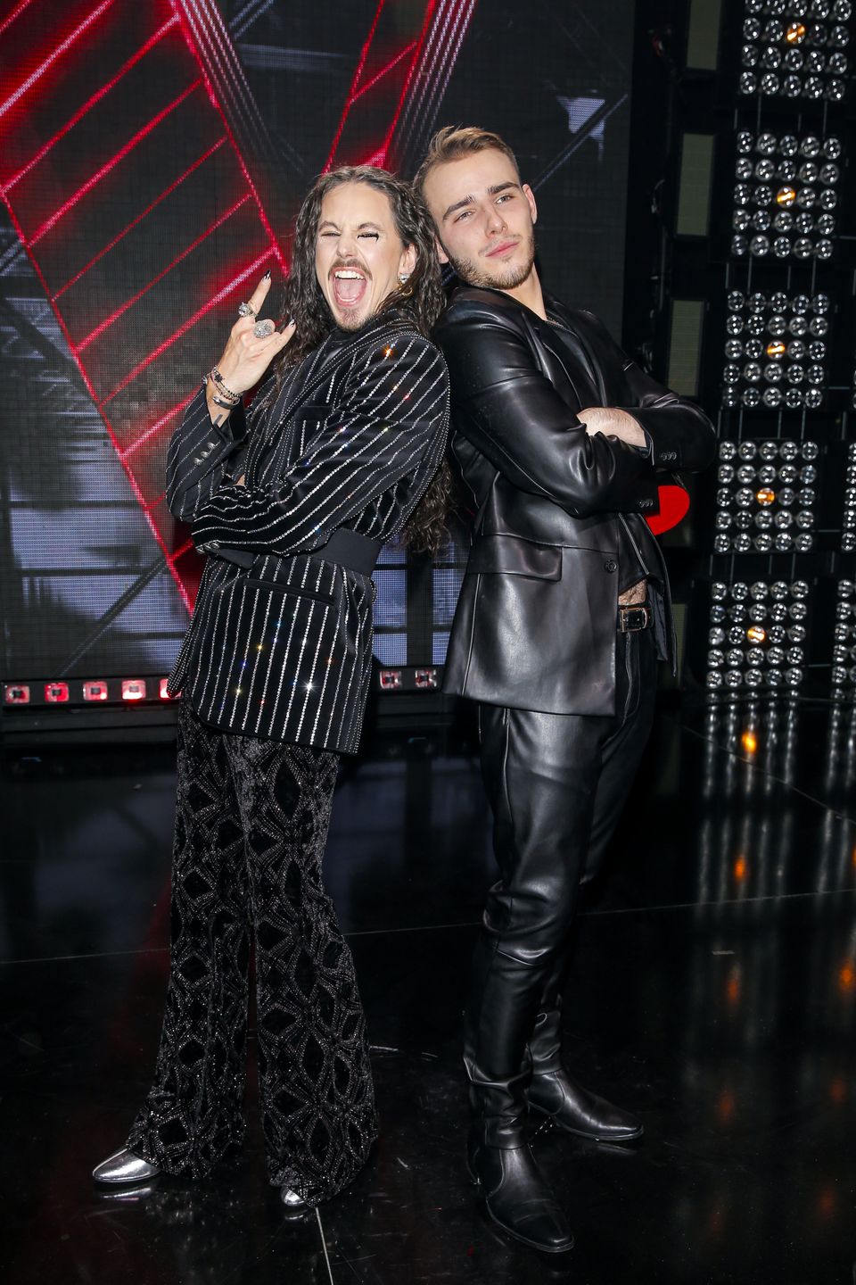 Michał Szpak i Krystian Ochman w "The Voice"