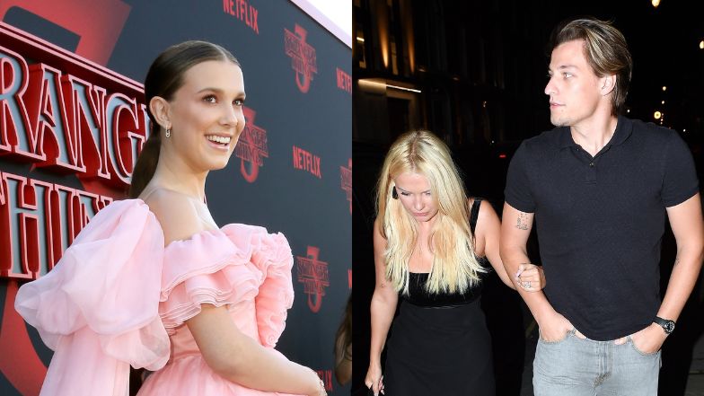 Złotowłosa Millie Bobby Brown "przyłapana" na randce z mężem