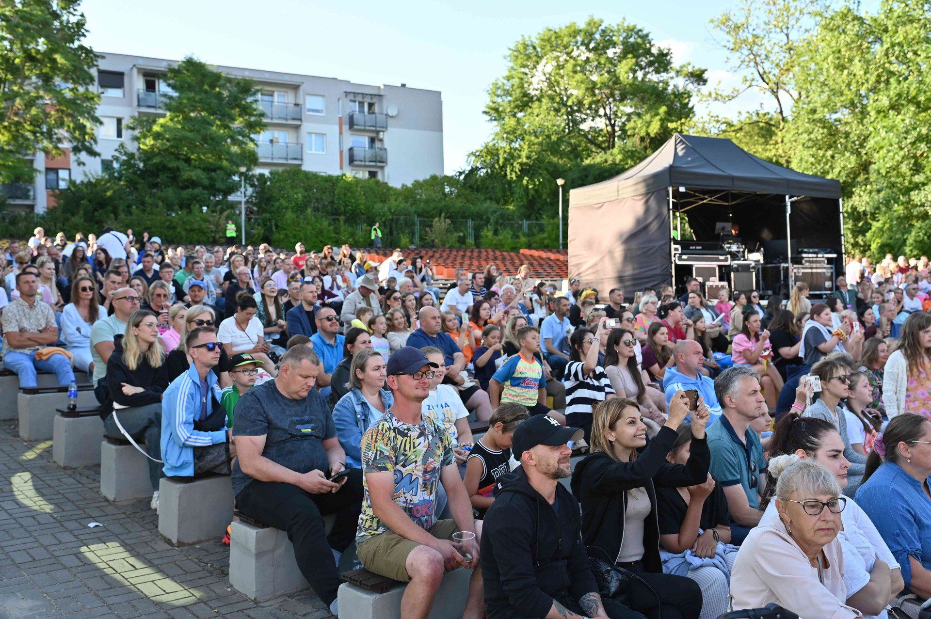 Tak 4 lipca 2025 r. bawiła się publiczność podczas Summer Hot Festival w Świeciu