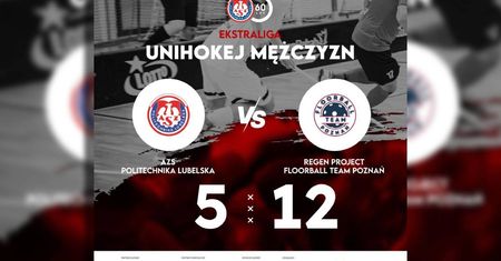 Bolesna porażka AZS Politechniki Lubelskiej. Floorball Team Poznań lepszy w rewanżu