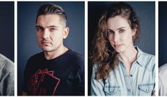 Łukasz Dziedziński, Arkadiusz Leszko, Karolina Mann i Krzysztof Dębski w Chimney