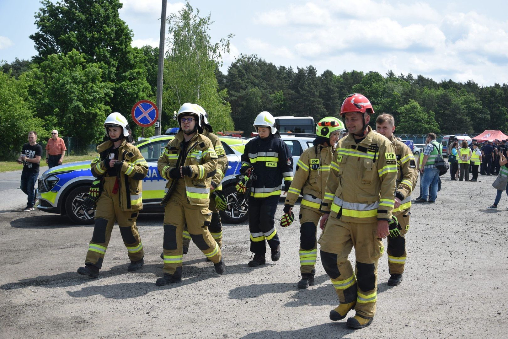Ćwiczenia służb na wypadek powodzi w Rybniku
