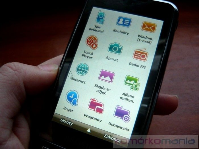 Cellna recenzja: Samsung OMNIA i900 7