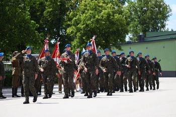 Święto Pułkowe "Czwartaków" w Centrum Przygotowań do Misji Zagranicznych na Bukówce. Pamięć, historia i tradycja 4. Pułku Piechoty Legionów