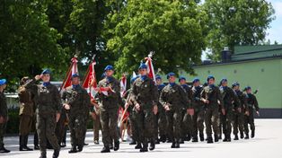 Święto Pułkowe "Czwartaków" w Centrum Przygotowań do Misji Zagranicznych na Bukówce. Pamięć, historia i tradycja 4. Pułku Piechoty Legionów
