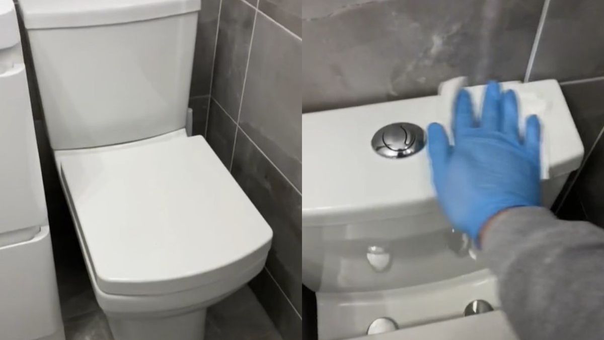 TikToker pokazał świetny trik na czyszczenie toalety