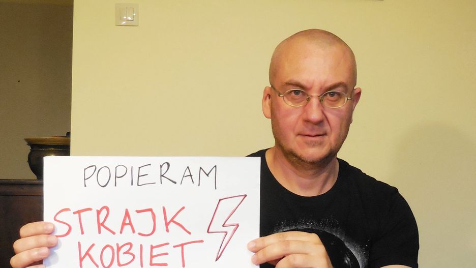 Dziennikarz Jacek Hołub