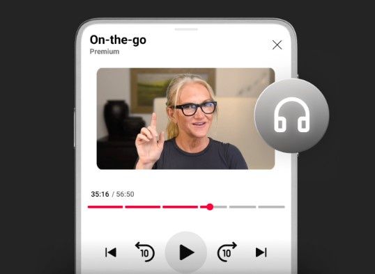 Tryb on-the-go dla użytkowników Youtube Premium
