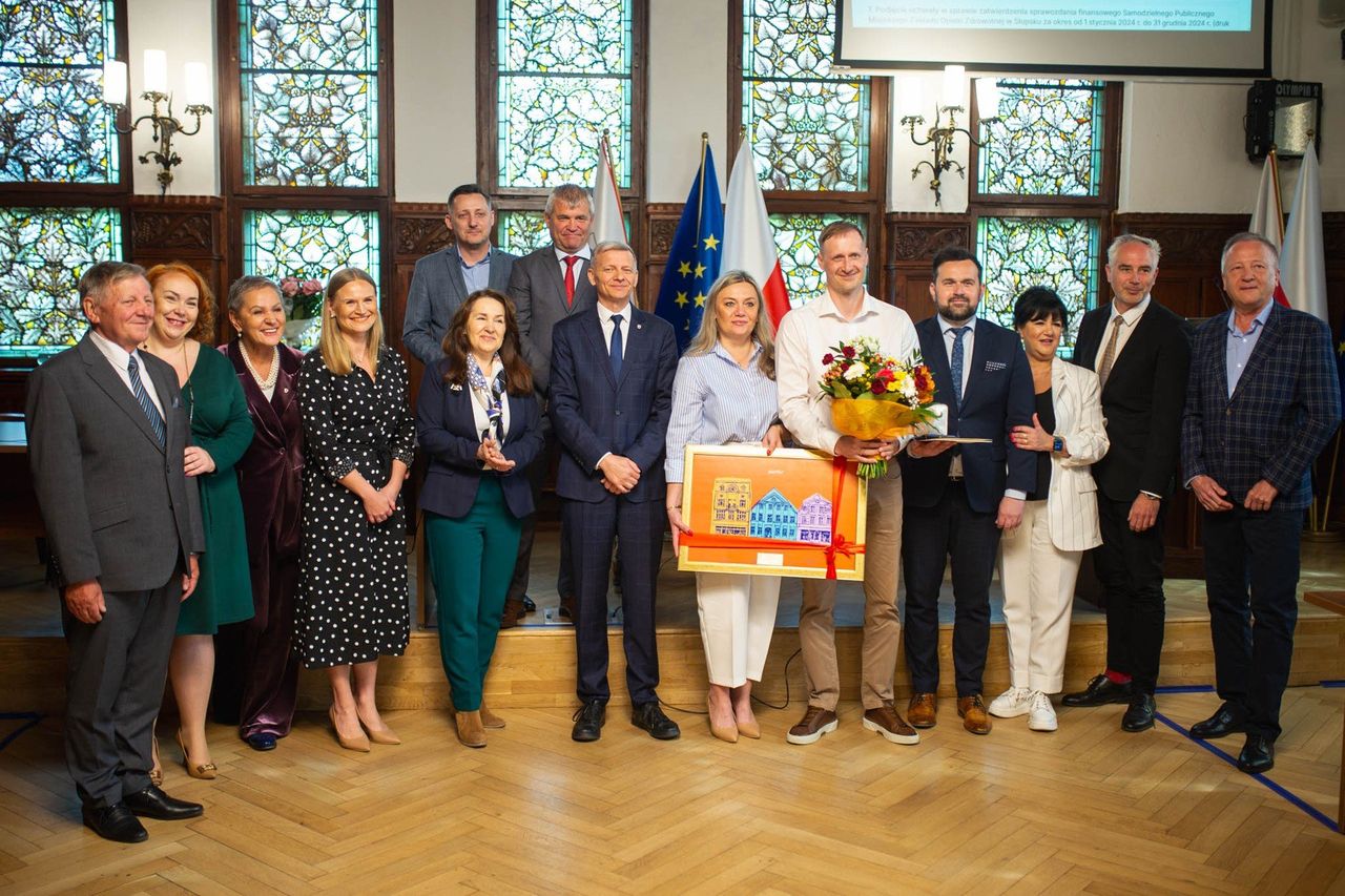 Mantas Cesnauskis otrzymał Medal za Zasługi dla Miasta Słupska