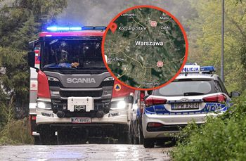 Pożar domu pod Warszawą. Nie żyje 19-latek