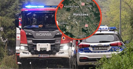Pożar domu pod Warszawą. Nie żyje 19-latek