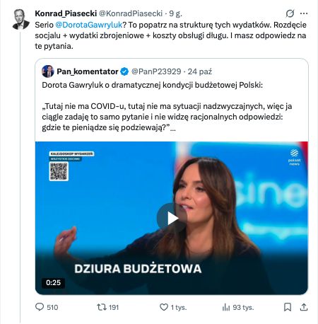 Wpis Konrada Piaseckiego