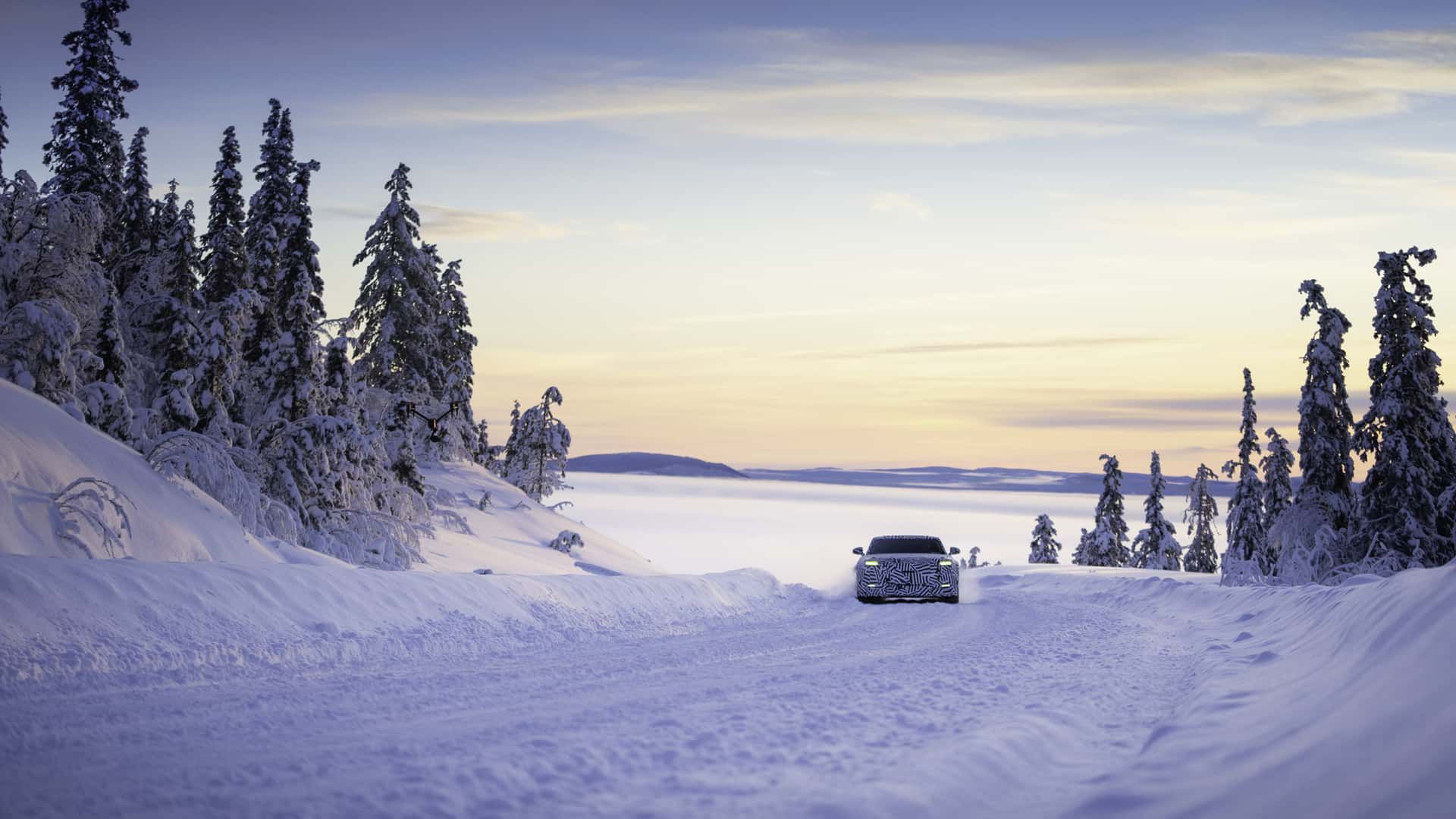 Nowy Jaguar podczas zimowych testów