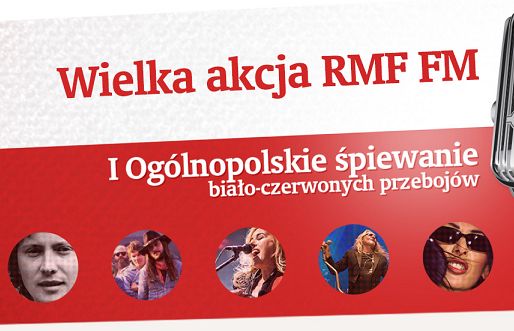 11 listopada RMF FM organizuje „Ogólnopolskie śpiewanie biało-czerwonych przebojów”