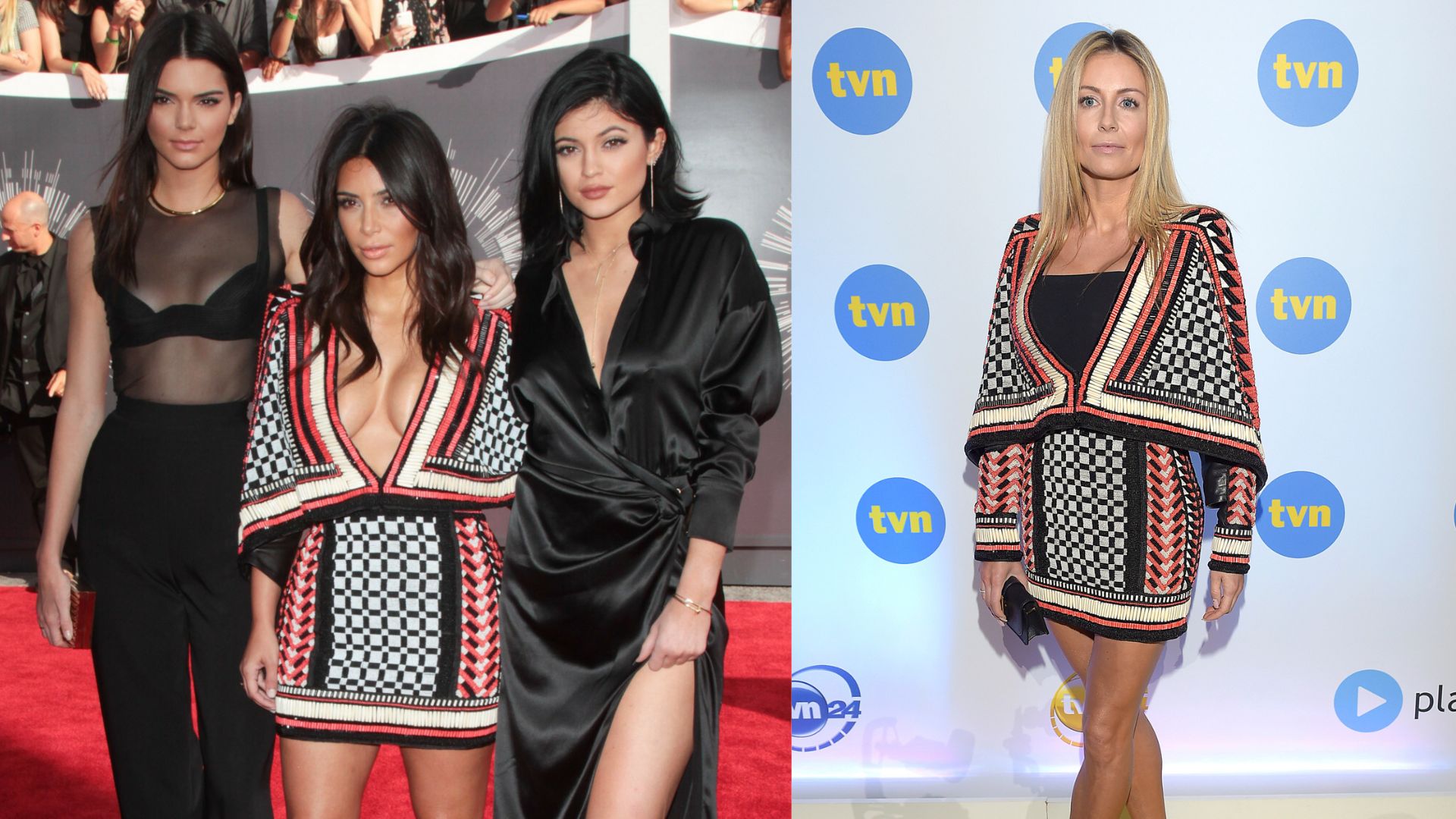 Kim Kardashian i Małgorzata Rozenek-Majdan