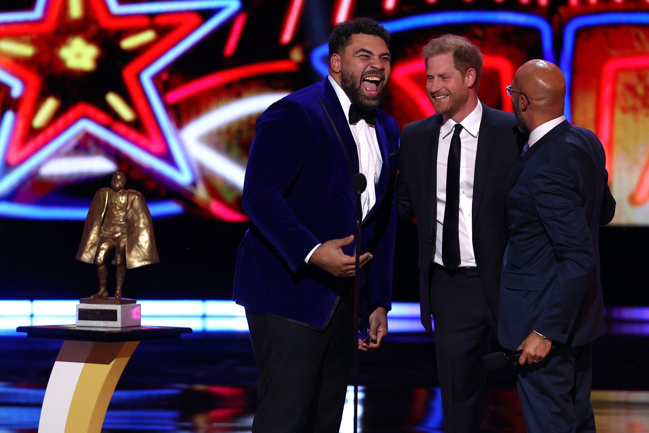 Książę Harry wygłosił przemówienie na gali NFL w Las Vegas