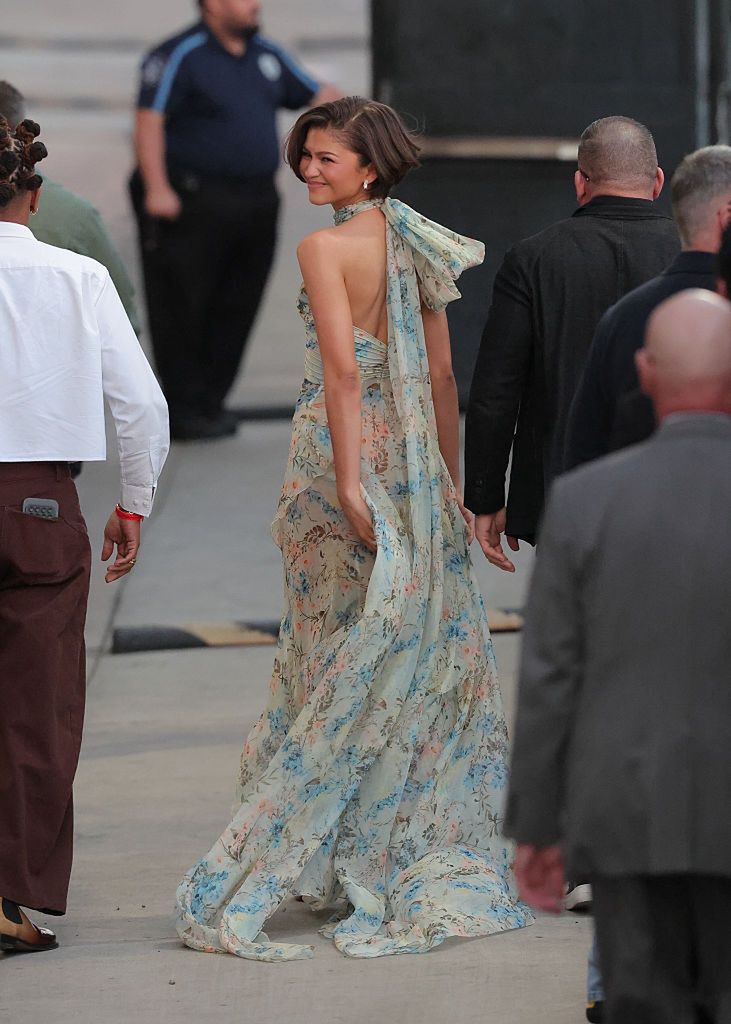 Zendaya w kwiecistej kreacji