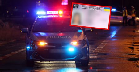 Pokazał prawo jazdy, policjanci osłupieli. Nie potrafił się wytłumaczyć