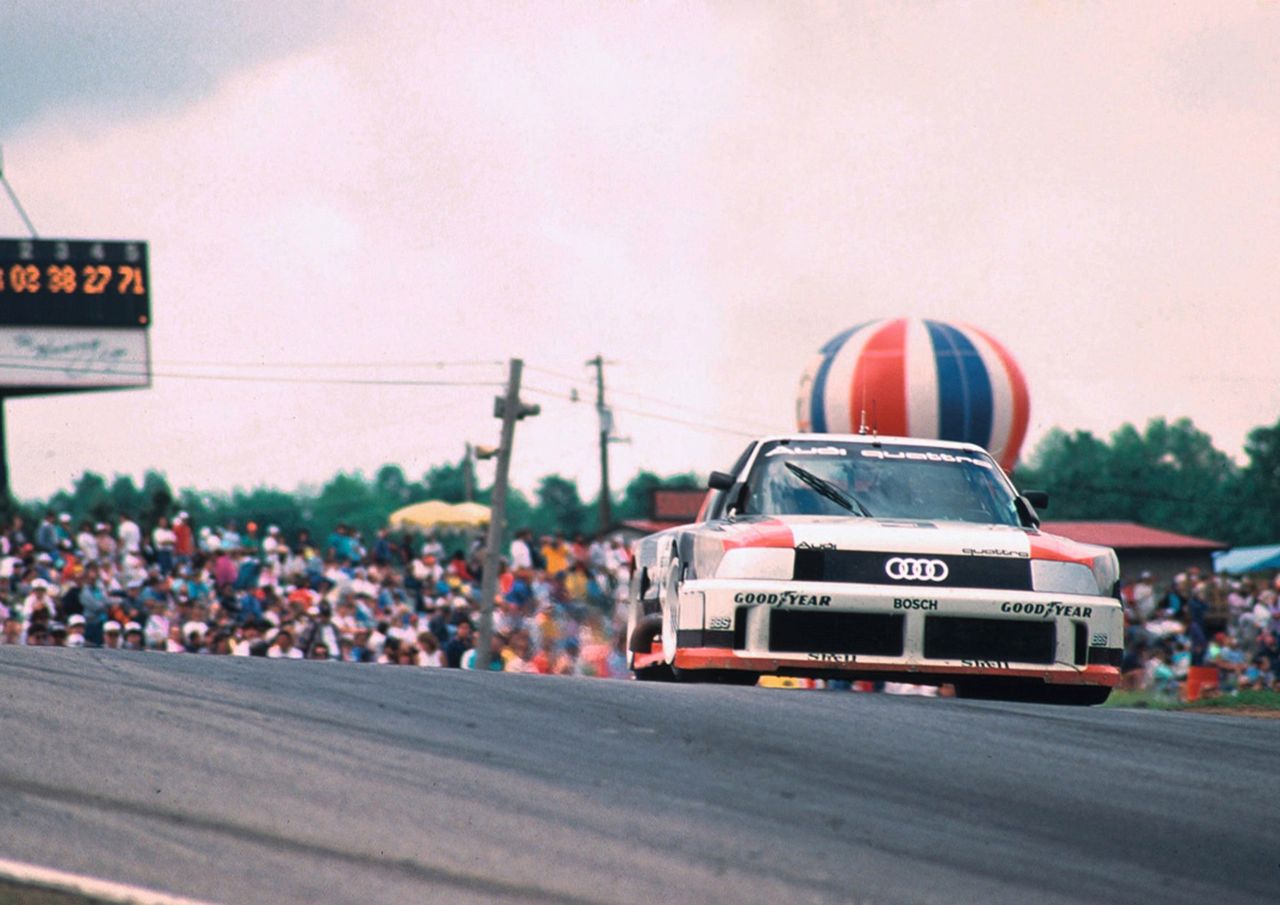 Audi 90 quattro IMSA GTO (1988) (fot. archiwum Audi)