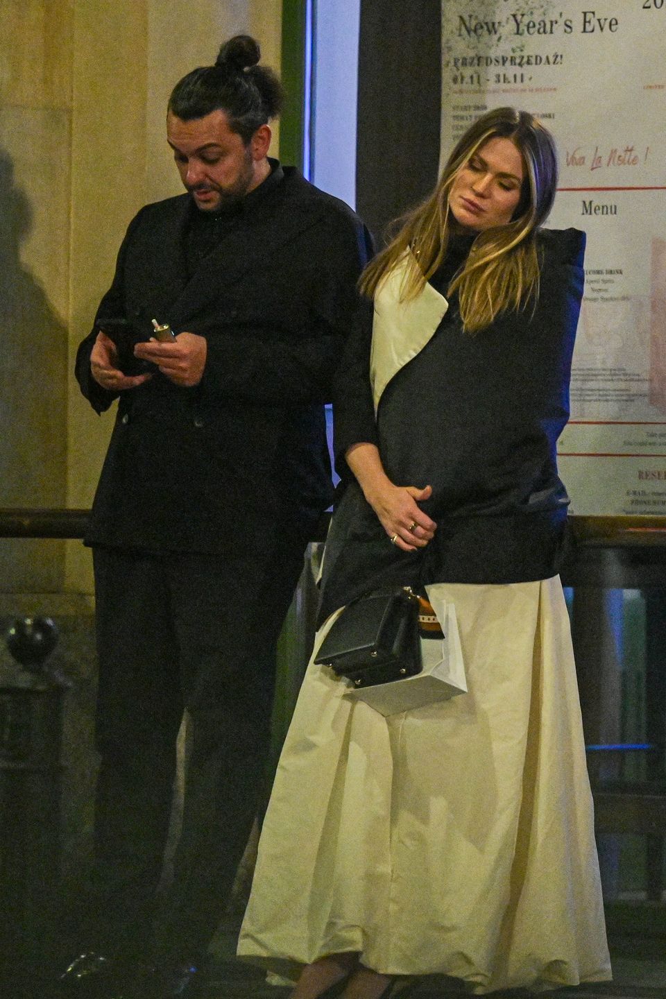 Zofia Ślotała z mężem o 2 w nocy wychodzą z restauracji
