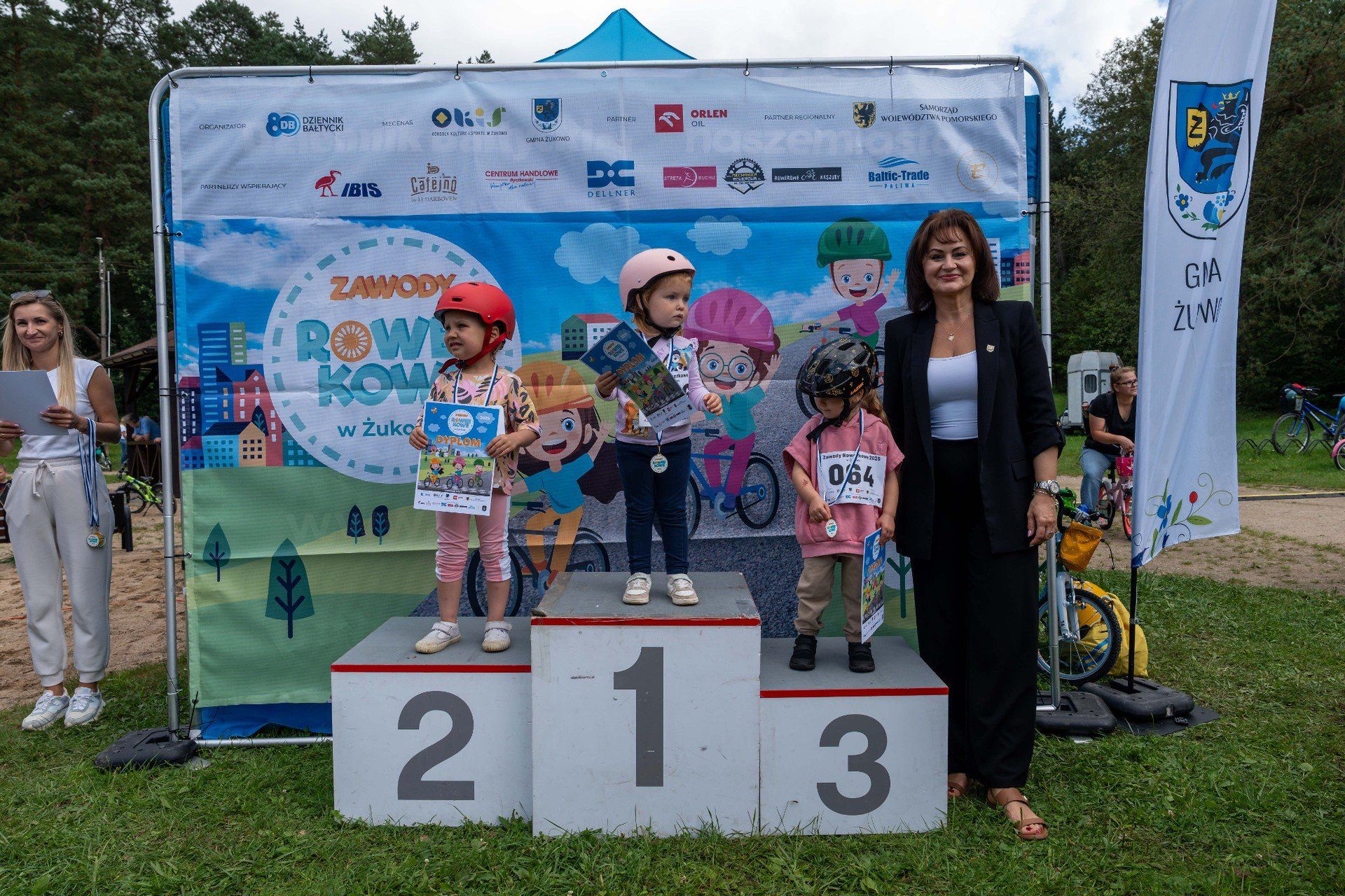 Wielki sukces zawodów rowerkowych w Żukowie, 7.09.2025
