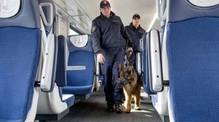 Awanturowali się w pociągu i zaatakowali ochroniarzy. Dwaj mężczyźni zatrzymani