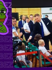 Nie podała ręki Czarnkowi. Dziewczynka hitem internetu
