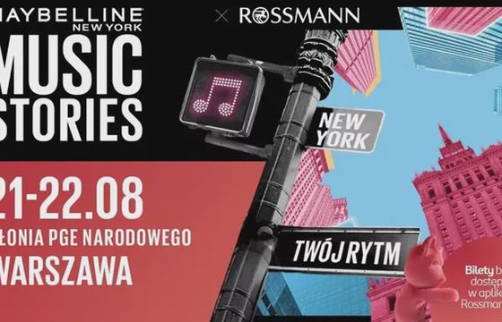 Maybelline New York i Rossmann kolejny raz łączą siły i przejmują terytorium muzyki!