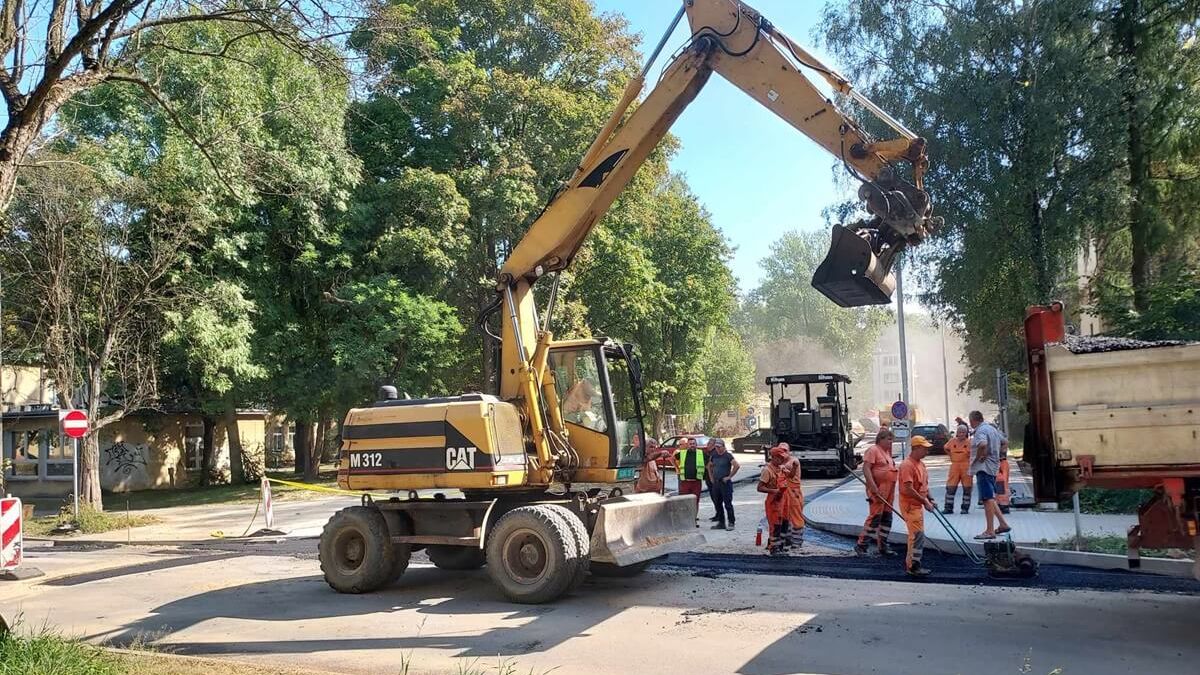 Przebudowa ul. Wallenroda w Lublinie
