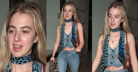 Córka Noela Gallaghera z Oasis kokietuje paparazzi w Londynie. Ma zadatki na top modelkę? (ZDJĘCIA)
