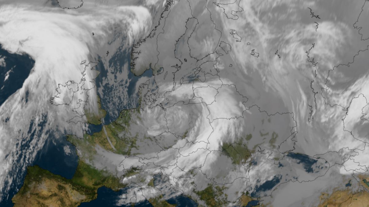 Niż Telse nad Polską