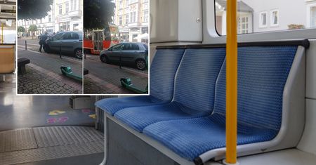 Sytuacja z Zabrza. Przenosili auto, by przejechał tramwaj