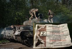 Rosjanie rozprowadzają propagandowe ulotki. "Poddaj się natychmiast"