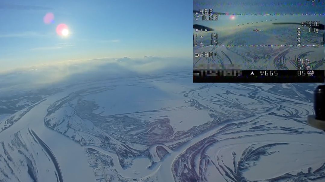 Dron wzleciał na wysokość 10 000 metrów. Zobacz piękne zdjęcia 1