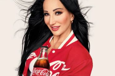 Justyna Steczkowska w reklamie Coca-Coli